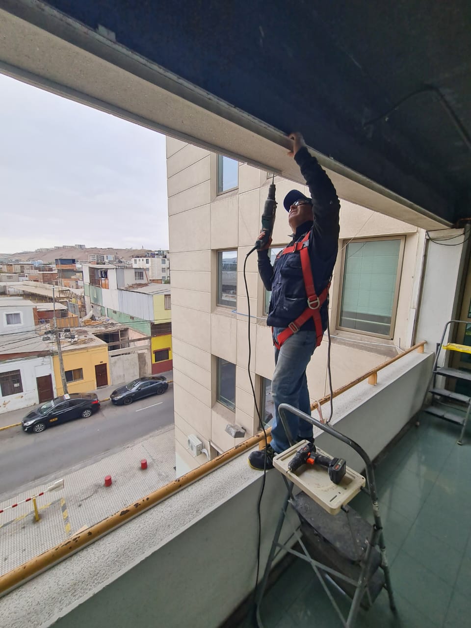 Equipo de instalación de Mallas Arica Jacob